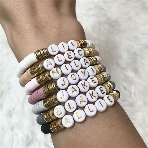 bracelets with names personalized